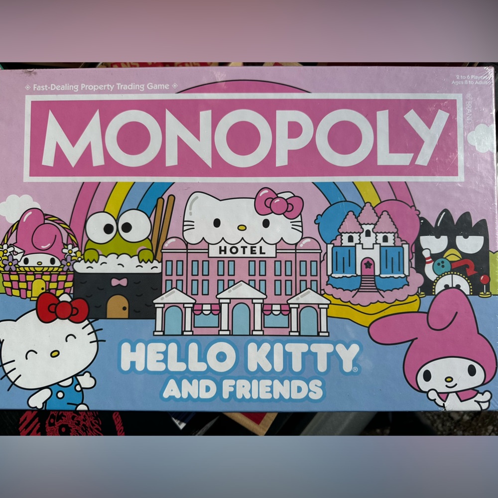 Hello Kitty Monopoly Unopened